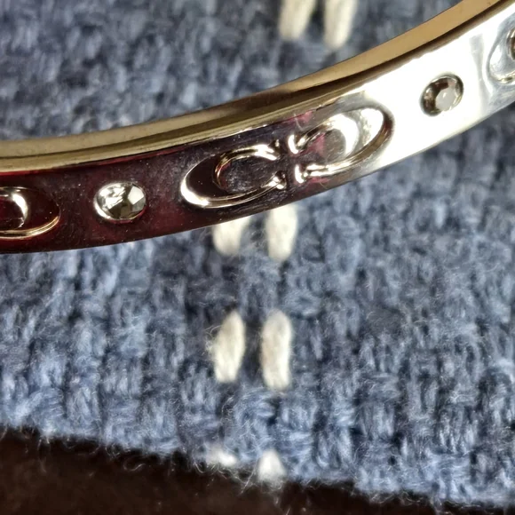 Coach Silver Bangle - Picture 5 of 9
